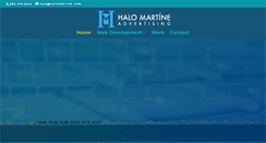Desktop Screenshot of halomartine.com